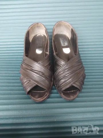 Оригинални Португалски дамски обувки - естествена кожа, 36 номер, снимка 2 - Сандали - 49668419