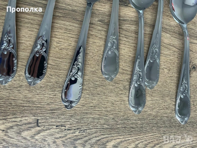 Ефектни, Красиви, Барокови прибори Esmeyer за шест души - 26бр. , снимка 14 - Прибори за хранене, готвене и сервиране - 53632156