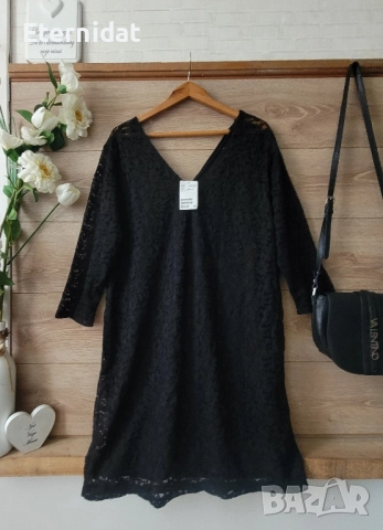 Черна официална рокля H&M 