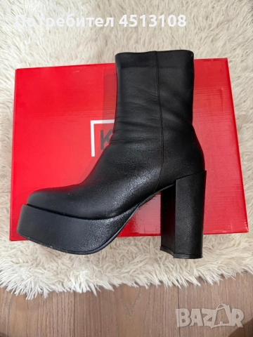 Черни дамски боти 