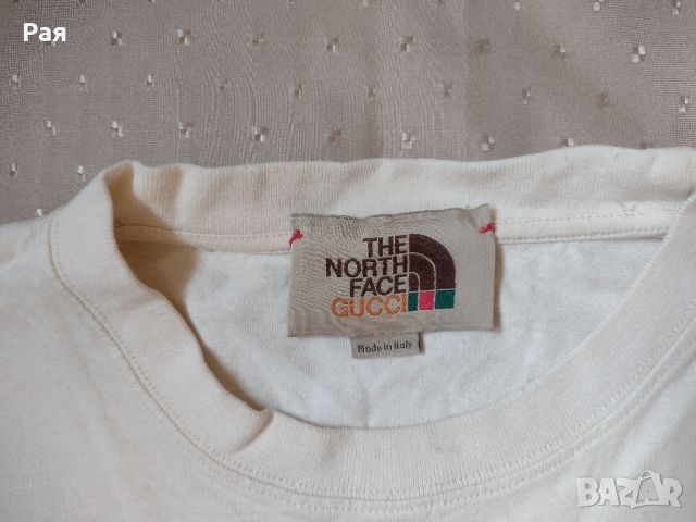 Мъжка тениска The North Face X Gucci, снимка 5 - Тениски - 46364998