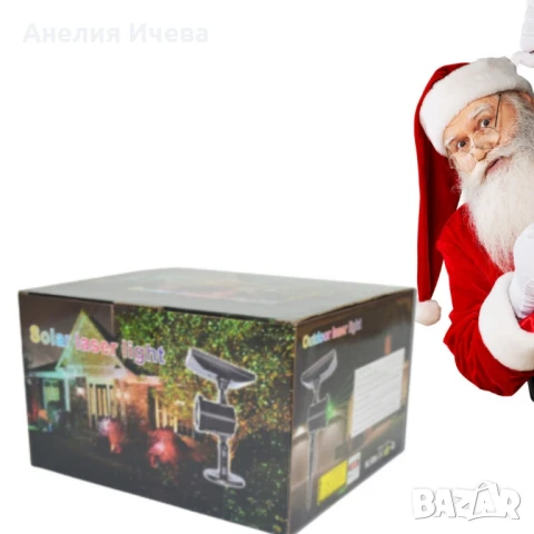 Водоустойчив външен лазер,коледни светлини, соларен , снимка 2 - Соларни лампи - 50521866