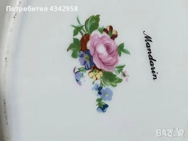 Mandarin. Бонбониера.Порцелан, снимка 3 - Декорация за дома - 49784358