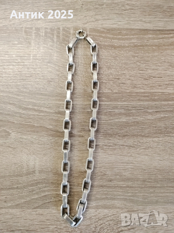 Масивен сребърен синджир проба 925 – 67 грама, снимка 7 - Колиета, медальони, синджири - 53231050