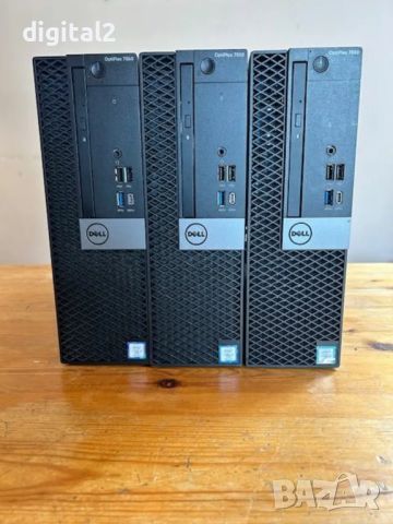 Dell OptiPlex 7050 SF, Intel i7-7700, 8GB, 256SSD, + 1TB HDD, 24м Гаранция, снимка 7 - Работни компютри - 46680634