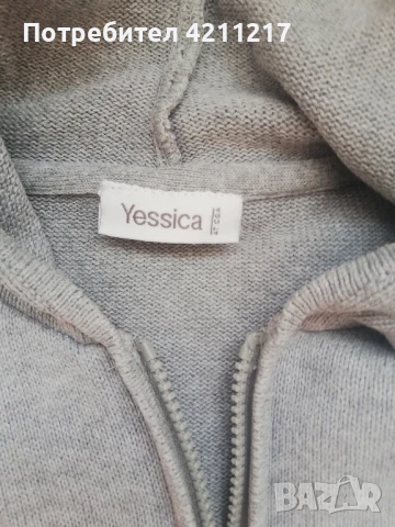 Дамска плетена жилетка, Yessica, снимка 3 - Якета - 51179724