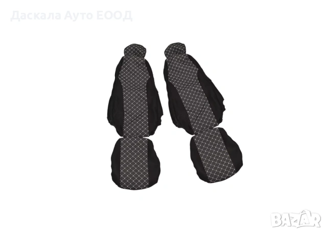 Комплект калъфи за седалки за СКАНИЯ SCANIA R/G/P 2010-2016г., полиестер + еластан, снимка 2 - Аксесоари и консумативи - 53573540