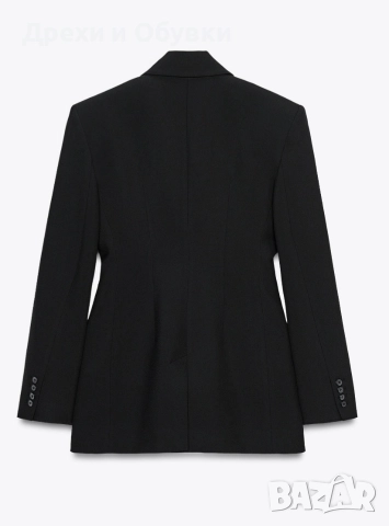 Черно сако ZARA , снимка 2 - Сака - 52761626