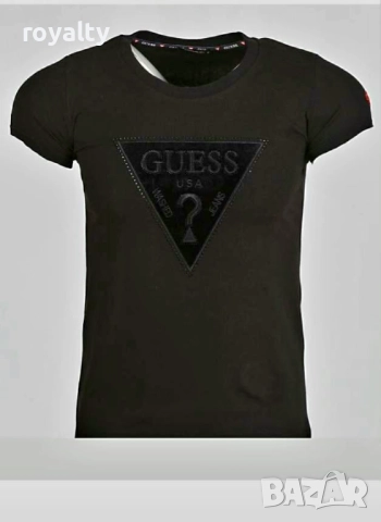 Guess Зелена Дамска Тениска 