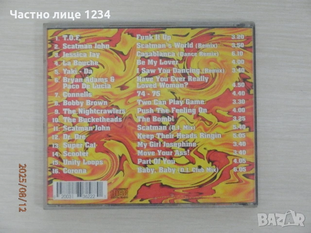 Prodigy /Scooter / Ricky Martin / Super Hits'95 & MTV - Best of The Year Dance Hits - 2003, снимка 7 - CD дискове - 51213024