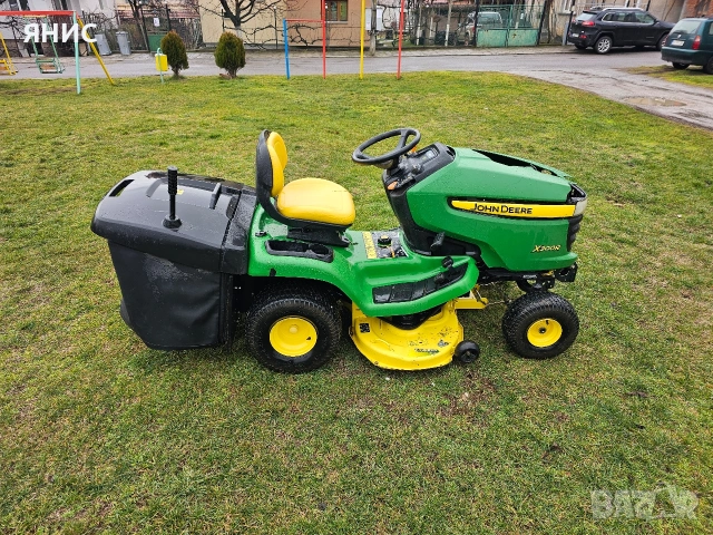 ТРАКТОРНА КОСАЧКА JOHN DEERE/KAWASAKI 18.K.C. X300R. ПЕРФЕКТНА , снимка 4 - Градинска техника - 53223272