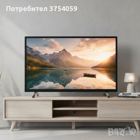 Телевизор SUNNY 32 HD – 32" LED телевизор с DVB-T2/C/S2 тунер, HD Ready, черен, снимка 2 - Друга електроника - 53077160