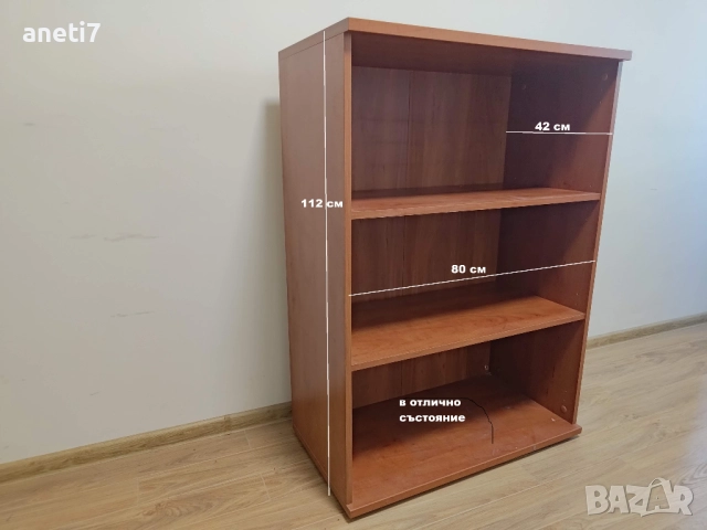 Три шкафа от 1 модел в отлично състояние 40лв/бр. Бюра, маса, столове, снимка 3 - Секции и витрини - 52605381