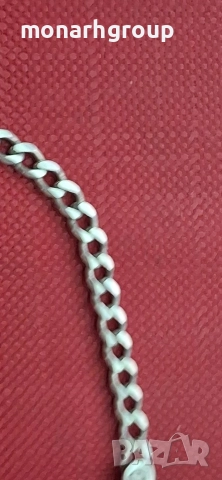 Сребърна верижка, снимка 7 - Колиета, медальони, синджири - 52713713