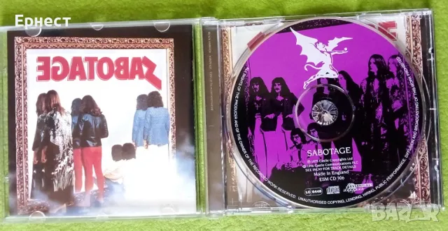 Black Sabbath - Sabotage CD, снимка 5 - CD дискове - 47097799