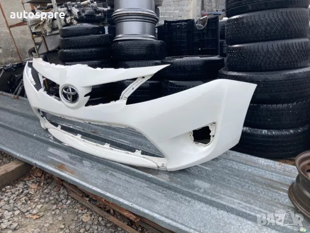 Toyota Verso. Тойота Версо. Предна броня. 13-18. Оригинална. , снимка 3 - Части - 49645410