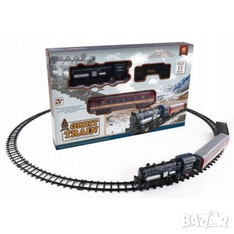 Електрическо детско влакче Orbit Train - 15 части, снимка 4 - Коли, камиони, мотори, писти - 52038095