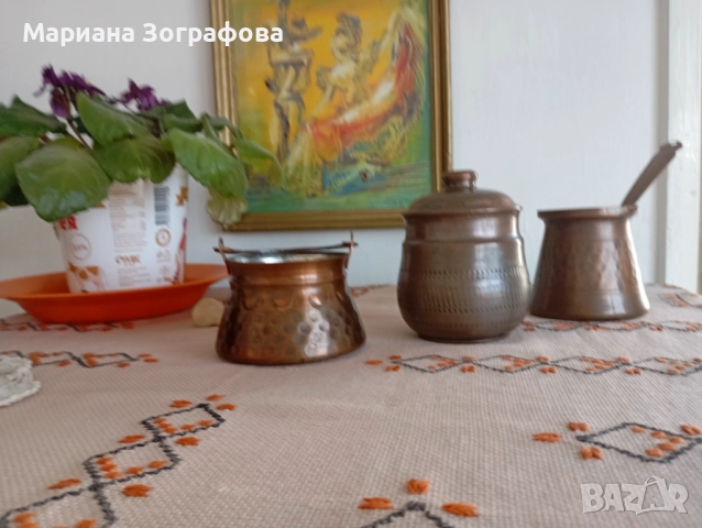 Битови предмети 20 бр., Пожарникар. брадва, Метални стойки - вино, икона, Бакърени съдове, Свещници, снимка 5 - Други ценни предмети - 50165842