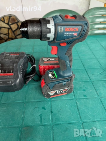 Bosch GSR 18V-90 C, снимка 2 - Винтоверти - 54273804
