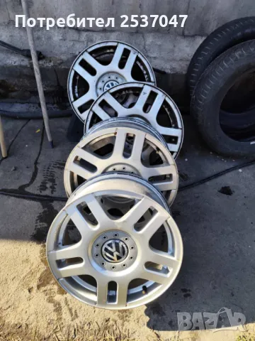 Оригинални джанти VW 16 цола 5x100, снимка 1 - Гуми и джанти - 48010241