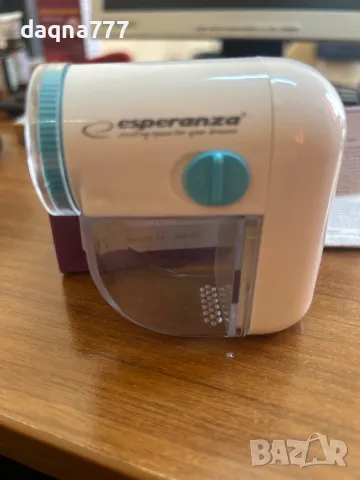 Пилинг за дрехи Esperanza  за премахване на топчета, мъх, конци от дрехи, снимка 6 - Други стоки за дома - 50017343