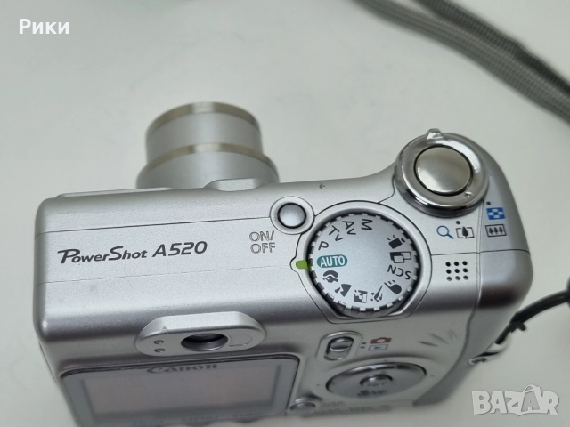 CANON PowerShot A 520 4MP Digital Camera 4xOptical Zoom , снимка 8 - Фотоапарати - 52742136