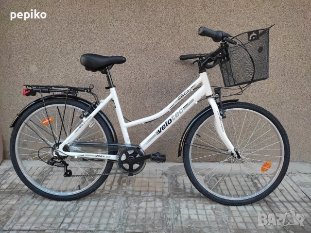 Продавам колела внос от Германия  градски алуминиев велосипед SPORTEC 26 цола с кошница