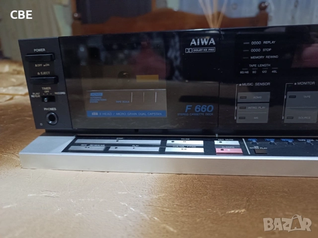Продавам дек AIWA модел F660, снимка 2 - Декове - 53514718