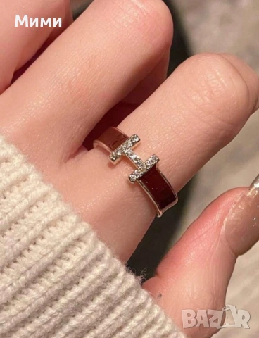 Пръстен Hermes, снимка 4 - Пръстени - 54109830