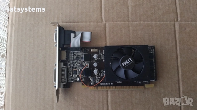 Видео карта NVidia GeForce Palit GT610 HDMI 2048MB GDDR3 64bit PCI-E