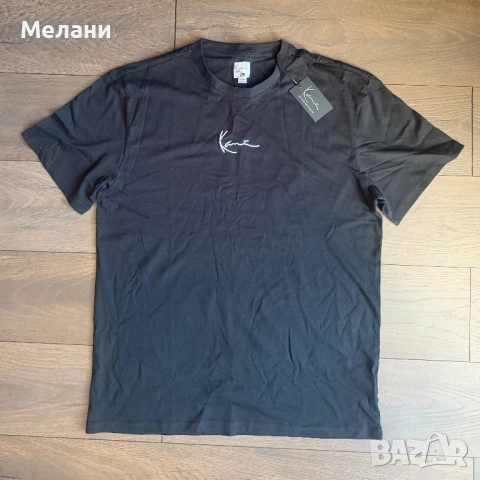 Нова мъжка тениска Karl ХХЛ памук, снимка 2 - Тениски - 52387648
