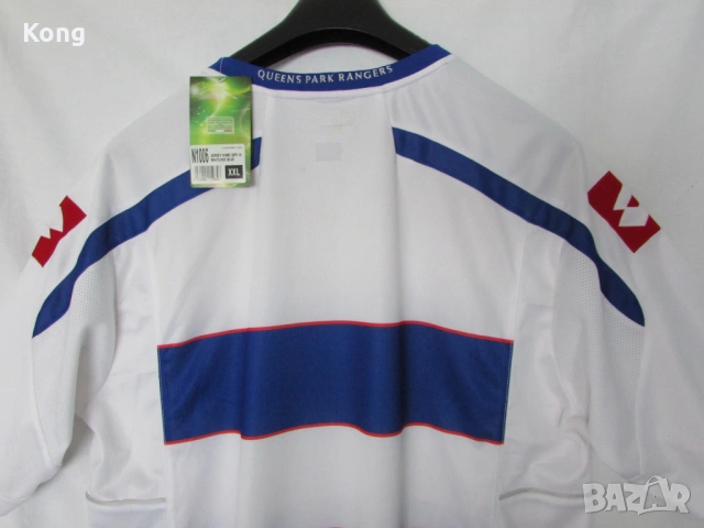 винтидж горница Милан Италия НОВА с етикети Lotto Куинс Парк Рейнджърс QPR дълъг ръкав, снимка 8 - Футбол - 53683645