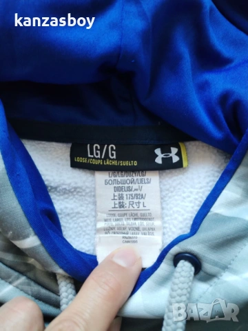 Under Armour Men's Armour Fleece - мъжки суичър L, снимка 6 - Спортни дрехи, екипи - 53036414