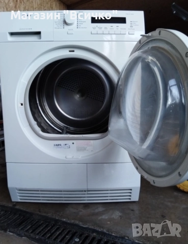 Сушилня кондензаторна 8кг - AEG T76285AC, снимка 2 - Сушилни - 52793243
