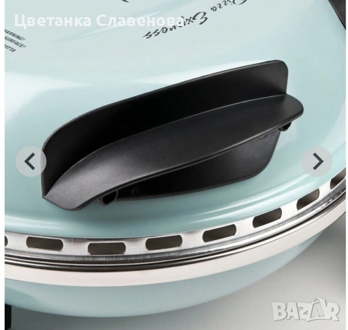 Пещ/Фурна за пица G3 Ferrari Pizza Express Delizia (хладно синьо,Мента), снимка 6 - Печки, фурни - 53061701