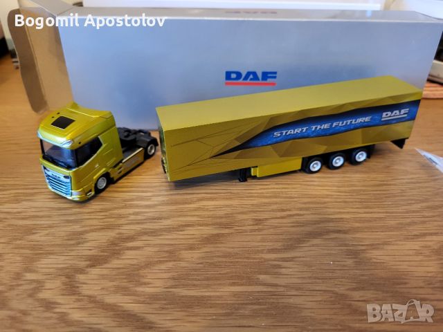 Умален модел на DAF XG+ с ремарке 1:87, снимка 3 - Колекции - 45602254