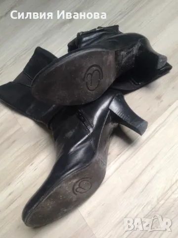 ботуши естествена кожа musette , снимка 2 - Дамски ботуши - 49774646