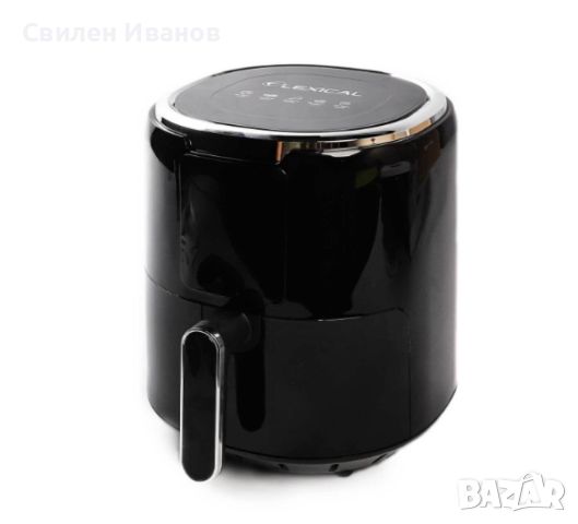 Еър фрайър Lexical Airfryer LAF-3026-1/2, 1300W 4.5L бял/черен, снимка 4 - Кухненски роботи - 45694723