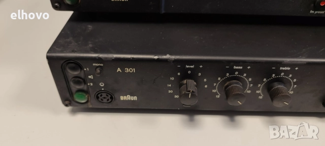 Стерео усилвател и тунер Braun A 301, T301, снимка 12 - Ресийвъри, усилватели, смесителни пултове - 52883081