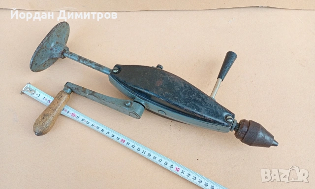 ръчна дрелка , снимка 3 - Антикварни и старинни предмети - 53338280