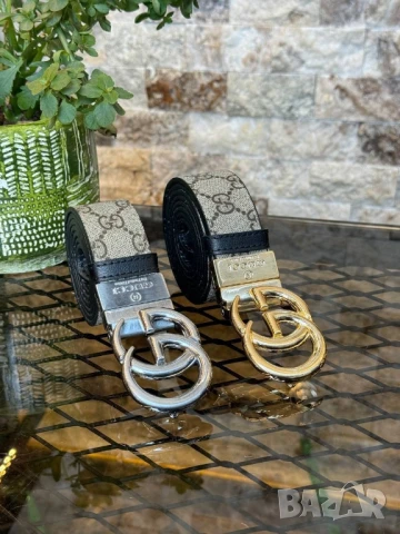 колани от естествена кожа в кутия gucci , снимка 5 - Колани - 50731655
