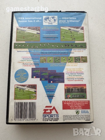 Fifa International Soccer за Sega Mega Drive, снимка 2 - Други игри и конзоли - 54113525