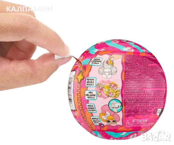 Кукла в сфера L.O.L. Surprise - Пясъчна магия за коса, асортимент 593188, снимка 2 - Кукли - 50000081