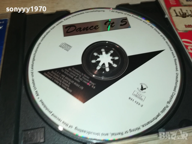 DANCE IT 5 CD 0709251632, снимка 5 - CD дискове - 51633828