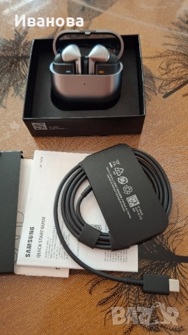 Samsung Galaxy Buds3 Pro Silver , снимка 2 - Безжични слушалки - 52278633