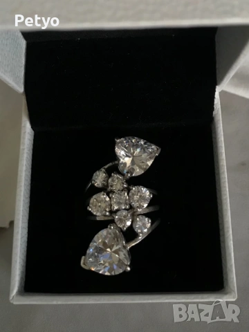 Дамски сребърен пръстен