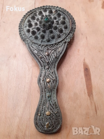 Уникат - старо възрожденско огледало филигран гранулация