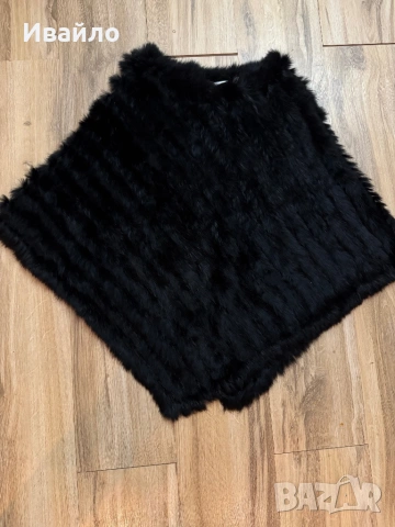 Пончо с естествен косъм Gerry Weber