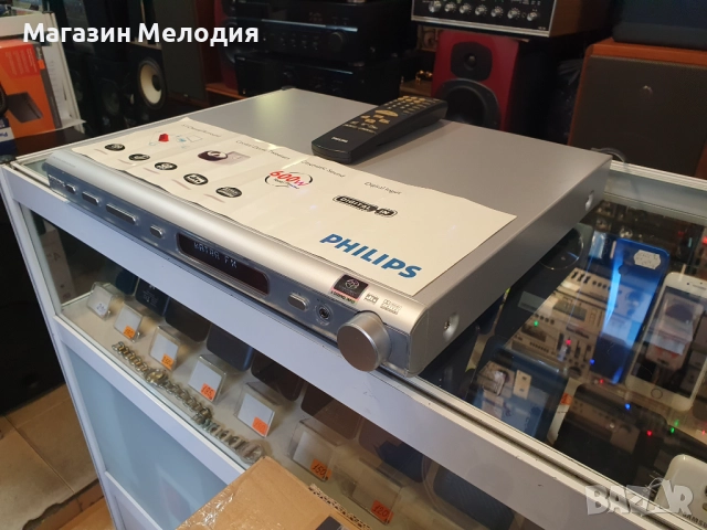 Ресийвър Philips LX600 Philips LX600 Digital Surround Receiver с оригинално дистанционно. В отлично , снимка 10 - Ресийвъри, усилватели, смесителни пултове - 44974098