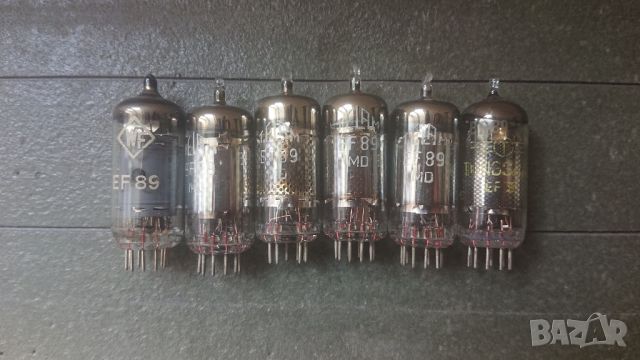 Радиолампи EF89. , снимка 2 - Ресийвъри, усилватели, смесителни пултове - 44085861